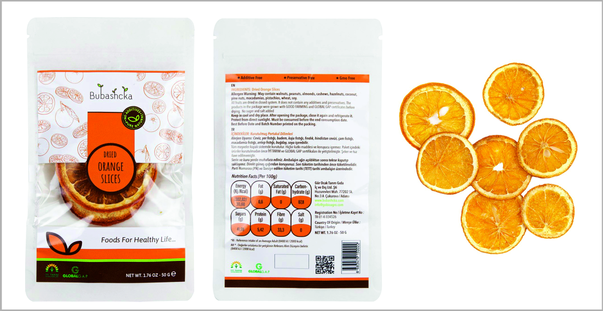 Tranches D'orange Séchées