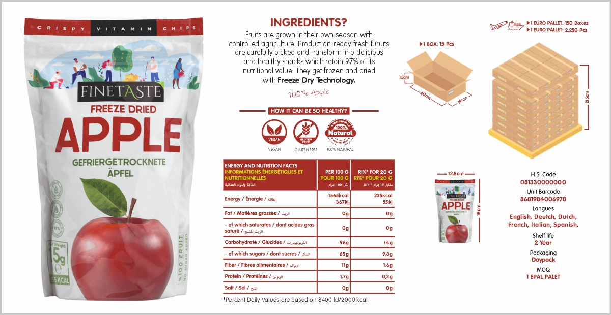 Freeze Dried Apple