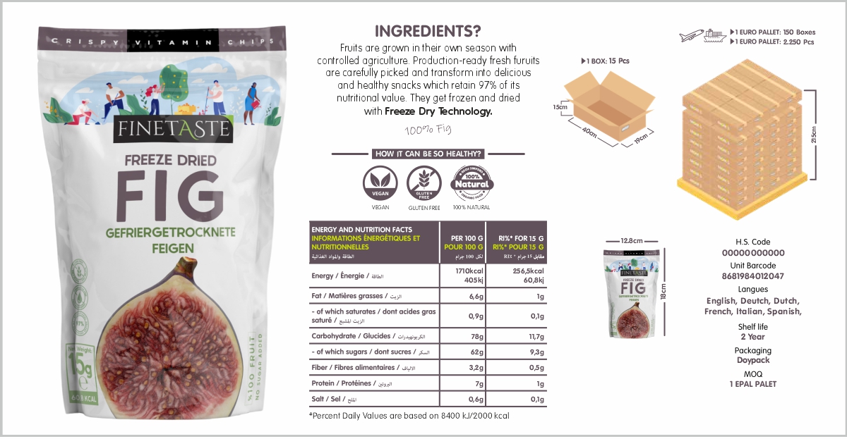 Freeze Dried Fig