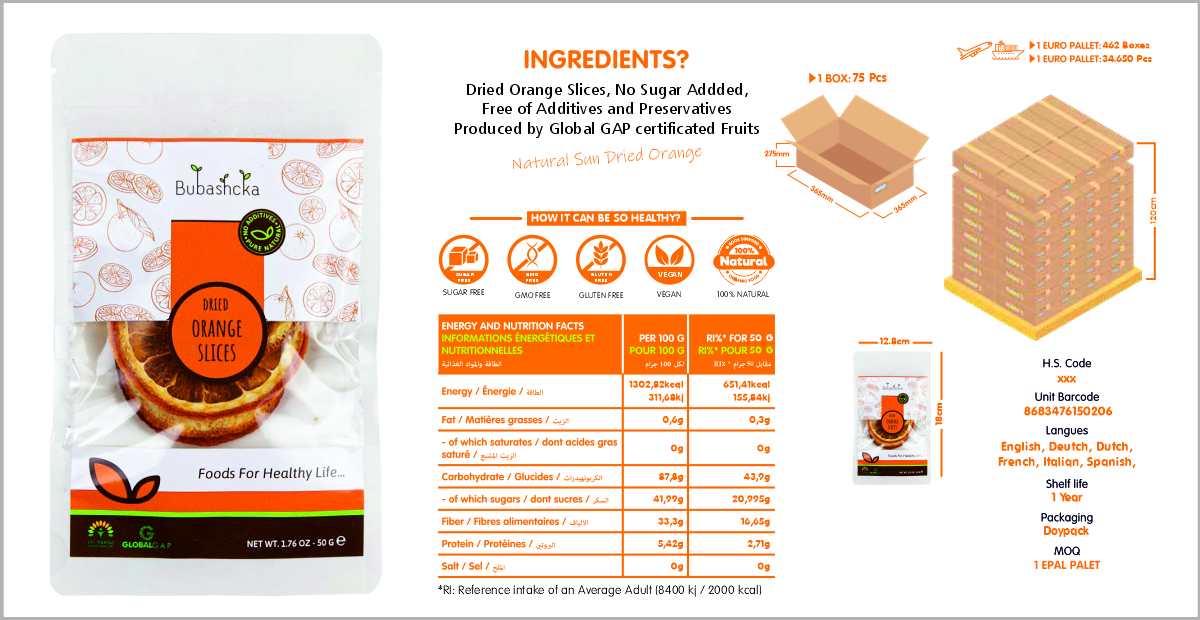 Dried Orange Slices
